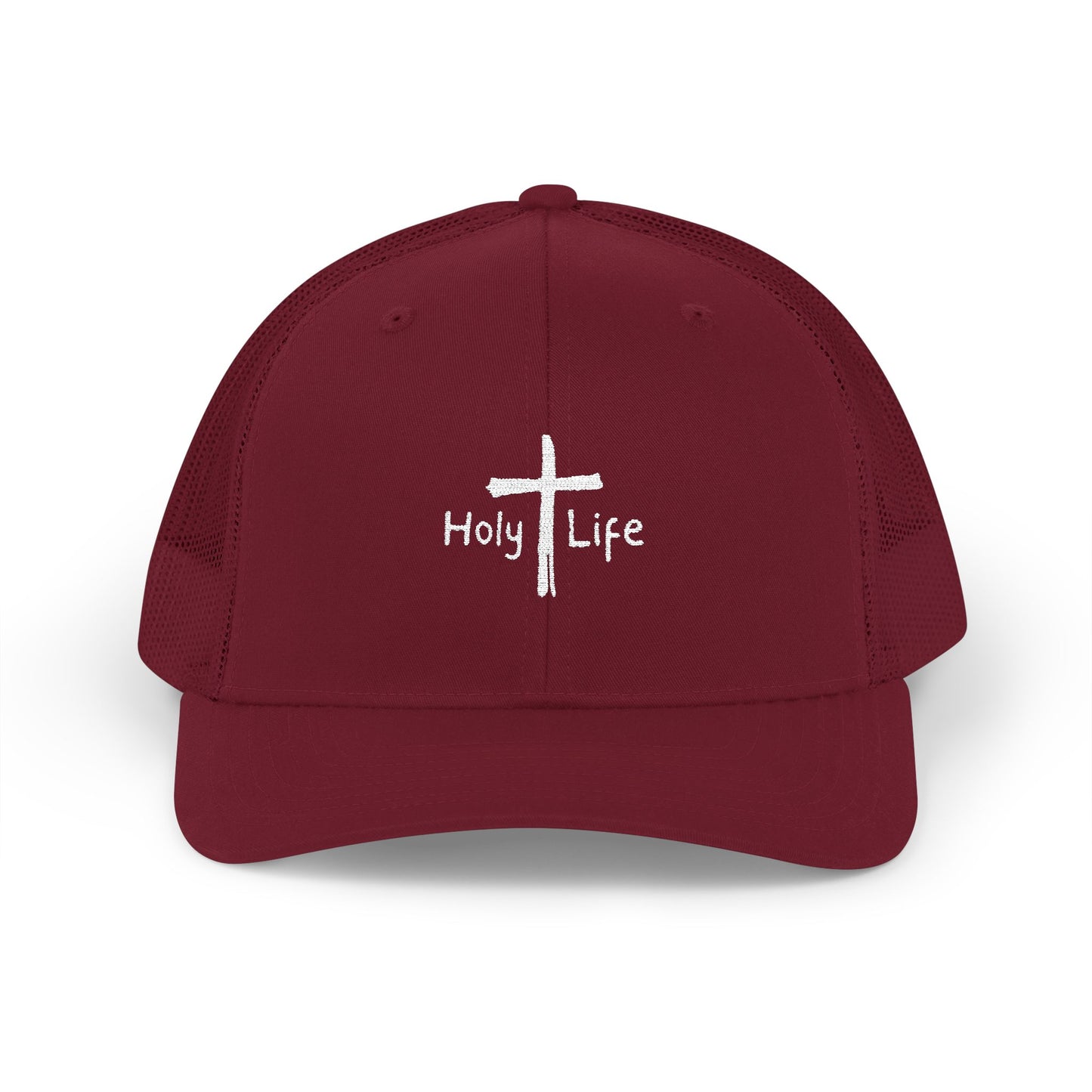 Holy Life Snapback Trucker Cap (Embroidered) - Holy Life Brand