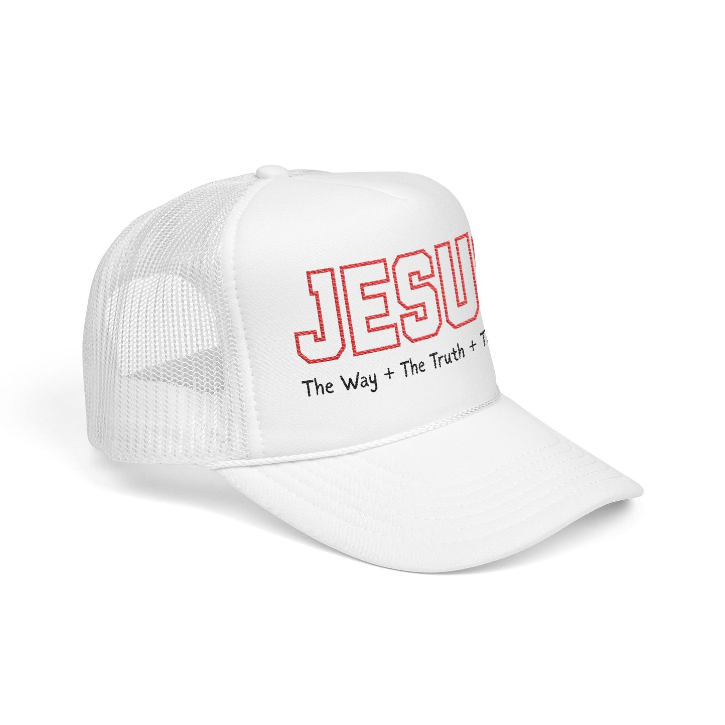 Embroidered Foam Trucker Hat (Embroidered) - Holy Life Brand