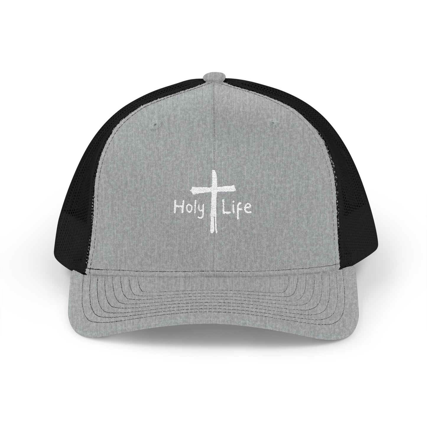 Holy Life Snapback Trucker Cap (Embroidered) - Holy Life Brand