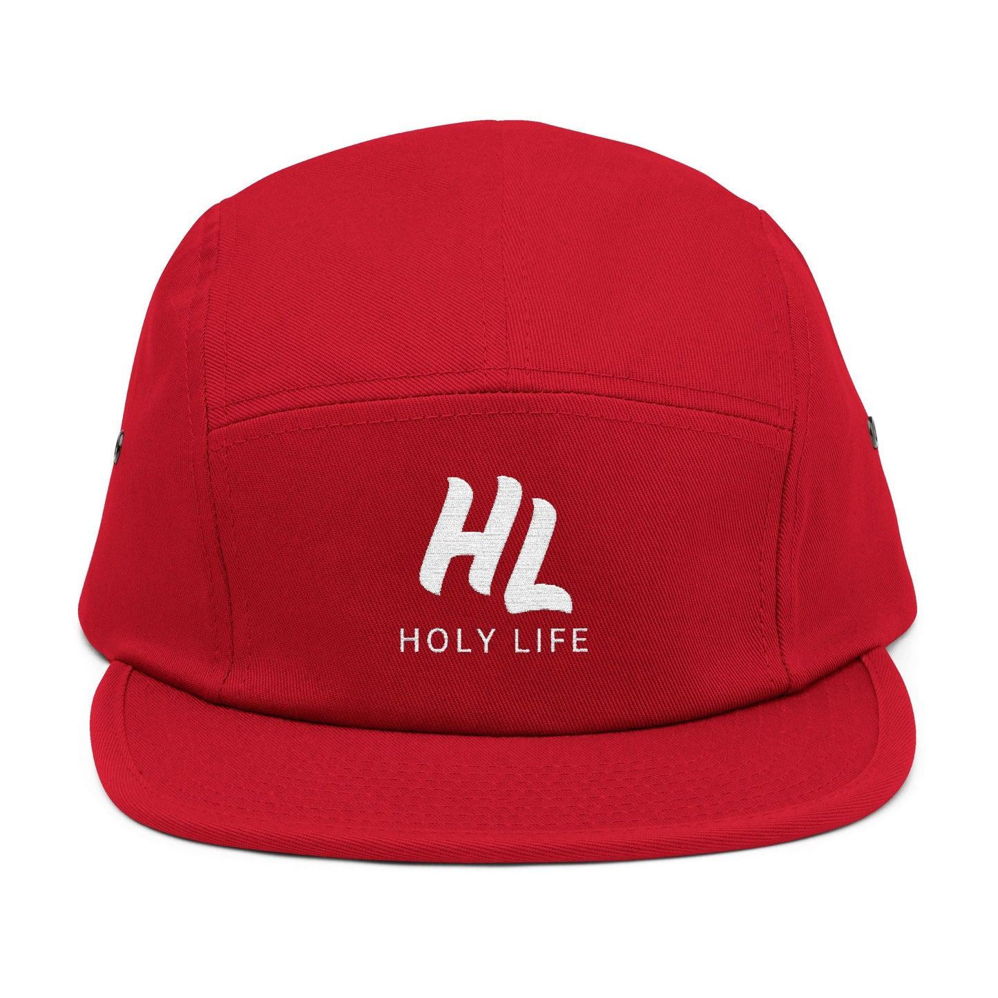 All - Day Comfort 5 Panel Cap (Embroidered) - Holy Life Brand
