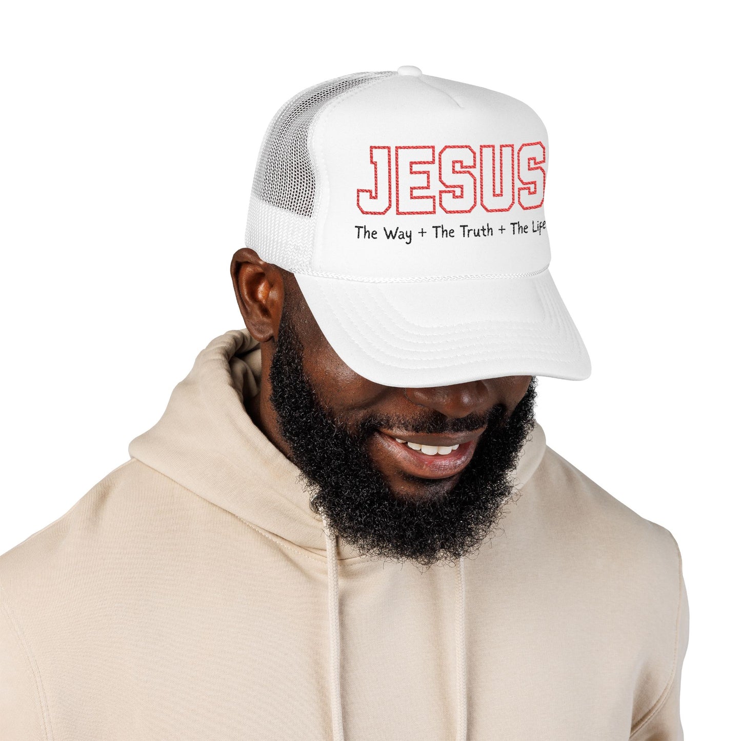 Embroidered Foam Trucker Hat (Embroidered) - Holy Life Brand