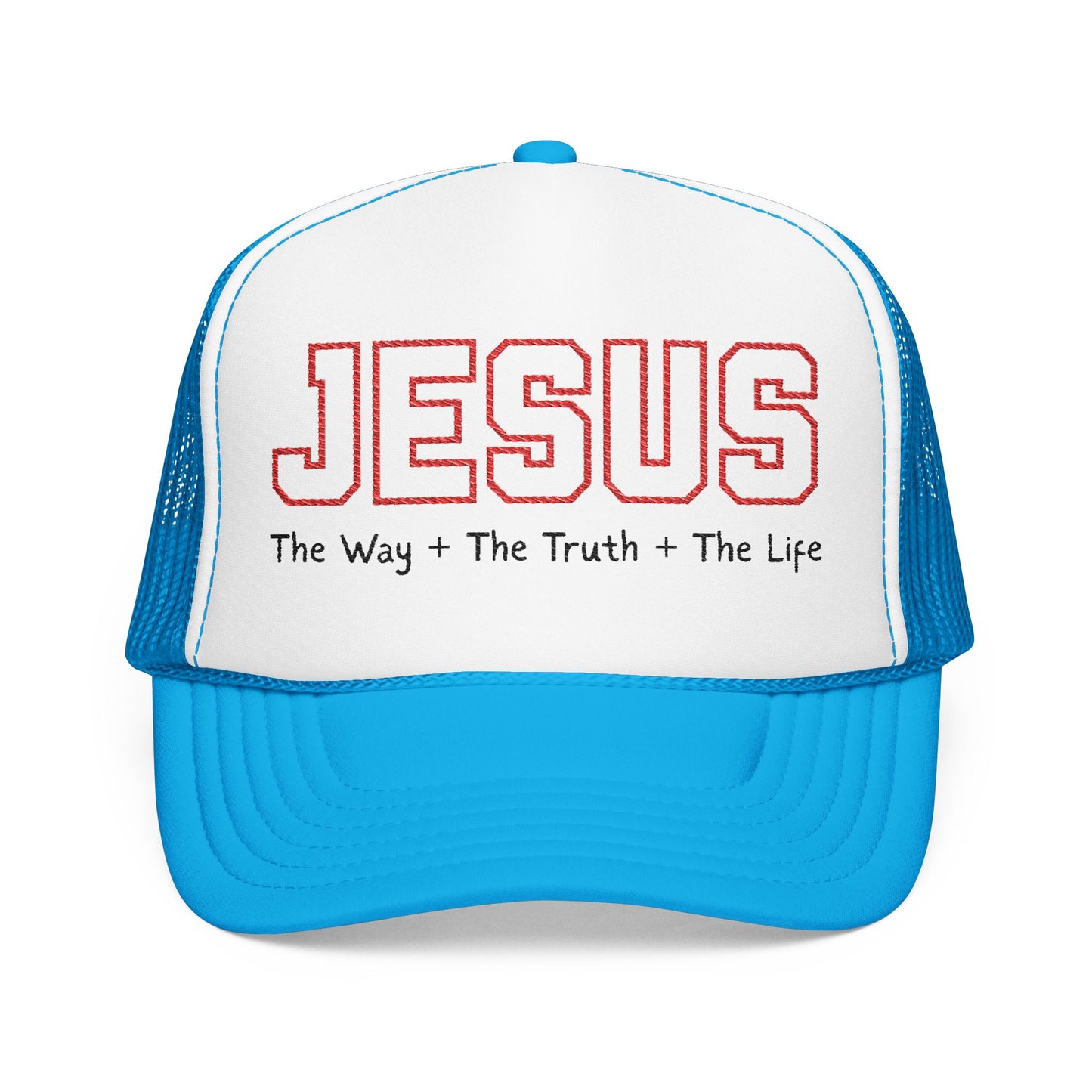 Embroidered Foam Trucker Hat (Embroidered) - Holy Life Brand