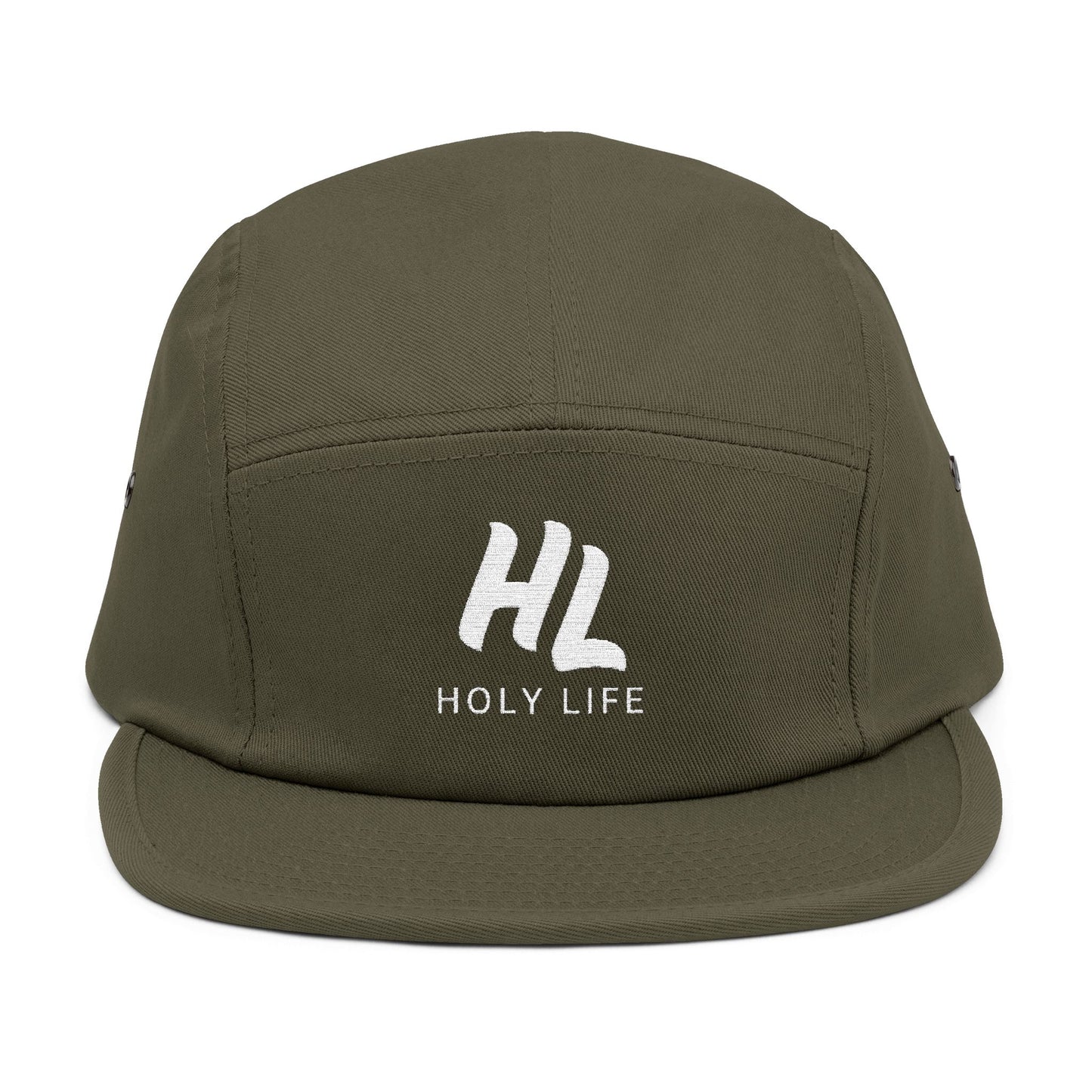All - Day Comfort 5 Panel Cap (Embroidered) - Holy Life Brand
