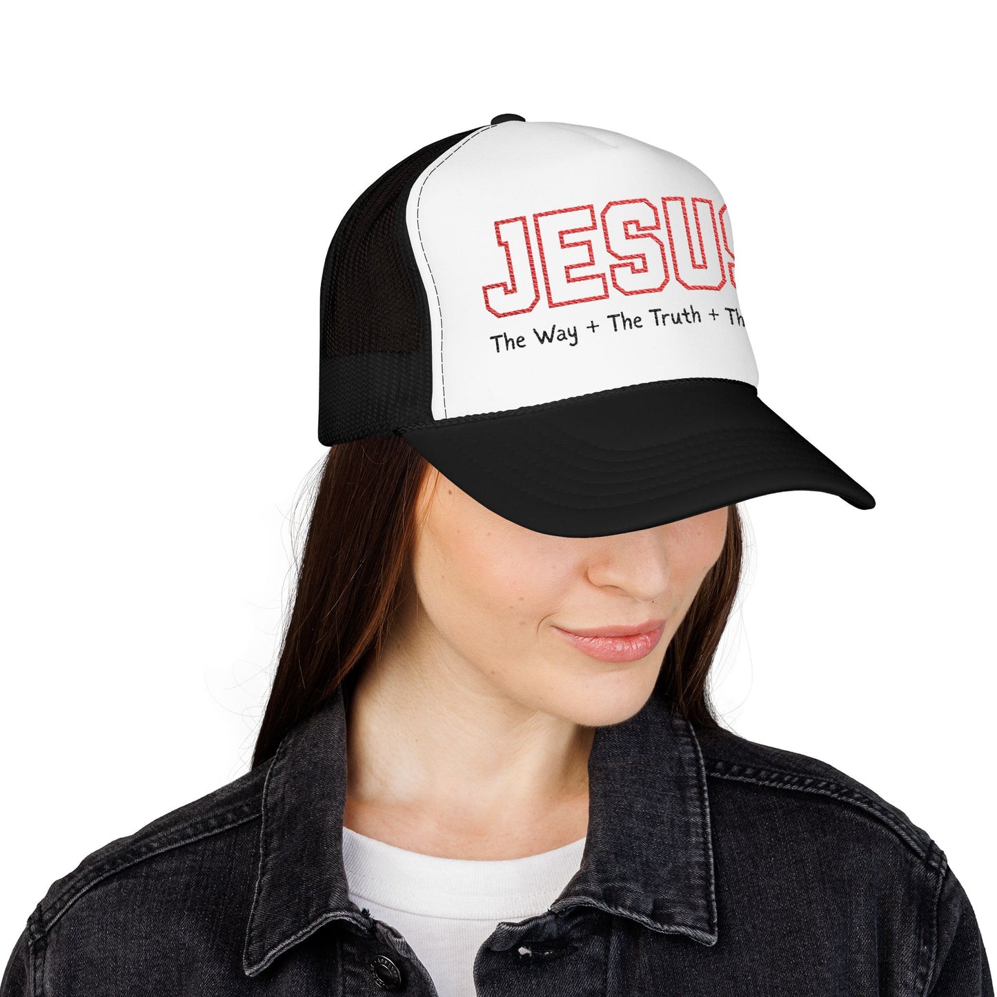 Embroidered Foam Trucker Hat (Embroidered) - Holy Life Brand