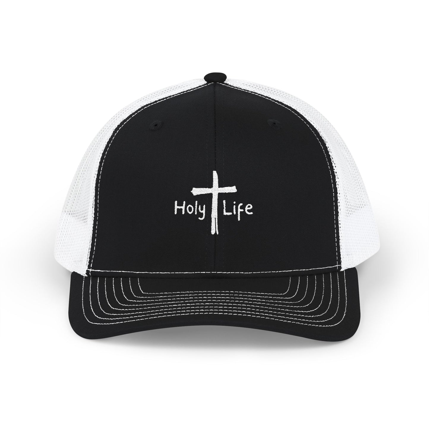 Holy Life Snapback Trucker Cap (Embroidered) - Holy Life Brand