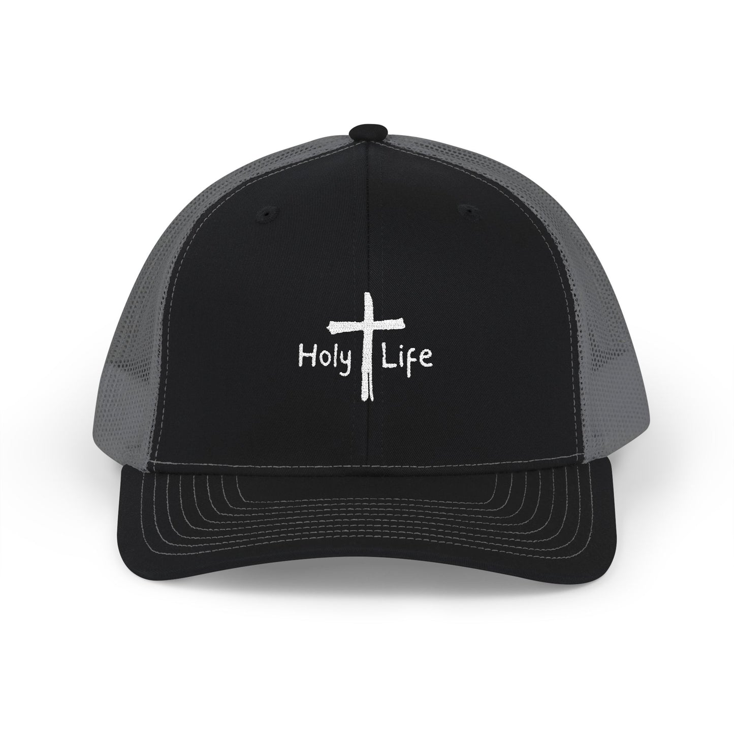 Holy Life Snapback Trucker Cap (Embroidered) - Holy Life Brand