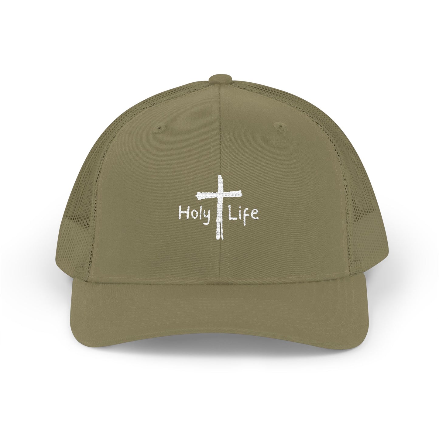 Holy Life Snapback Trucker Cap (Embroidered) - Holy Life Brand
