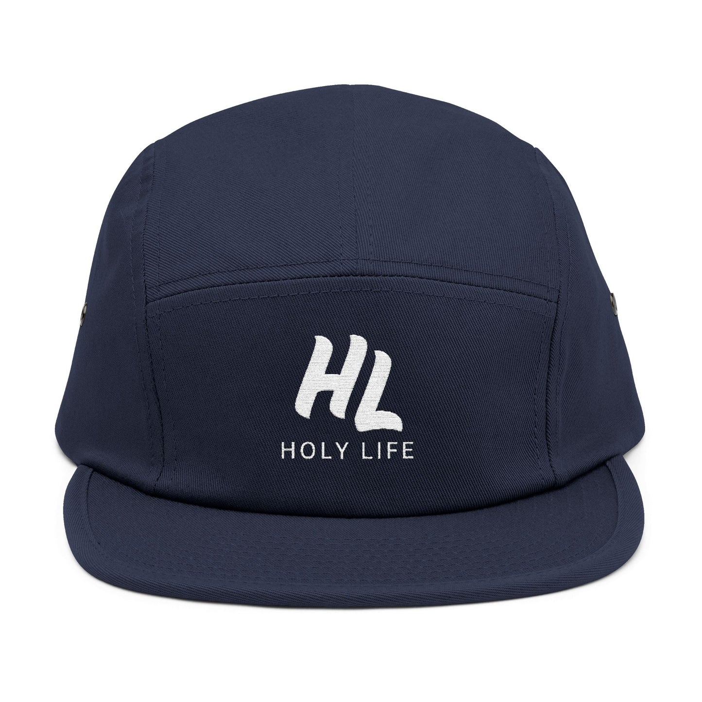 All - Day Comfort 5 Panel Cap (Embroidered) - Holy Life Brand