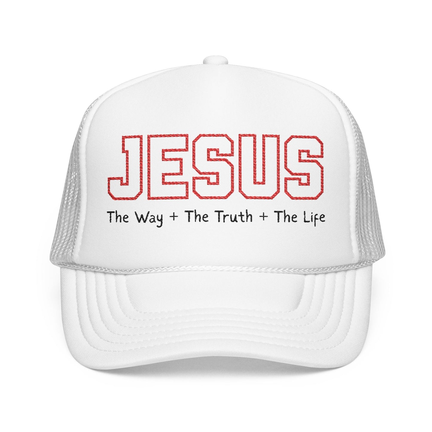 Embroidered Foam Trucker Hat (Embroidered) - Holy Life Brand