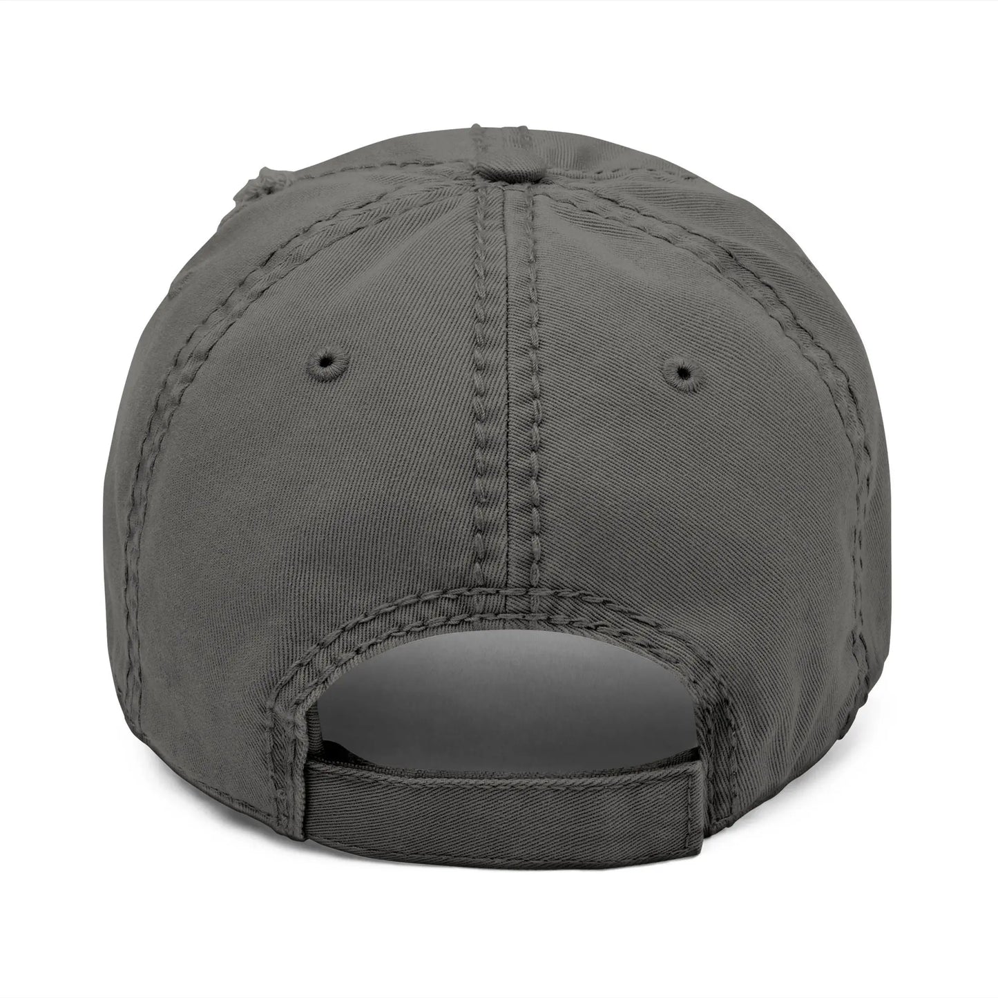 Distressed Style Cotton Cap (Embroidered) - Holy Life Brand