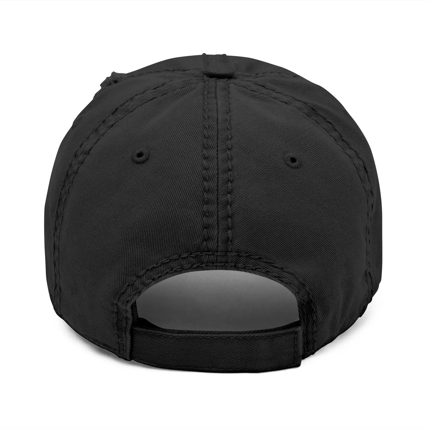 Distressed Style Cotton Cap (Embroidered) - Holy Life Brand