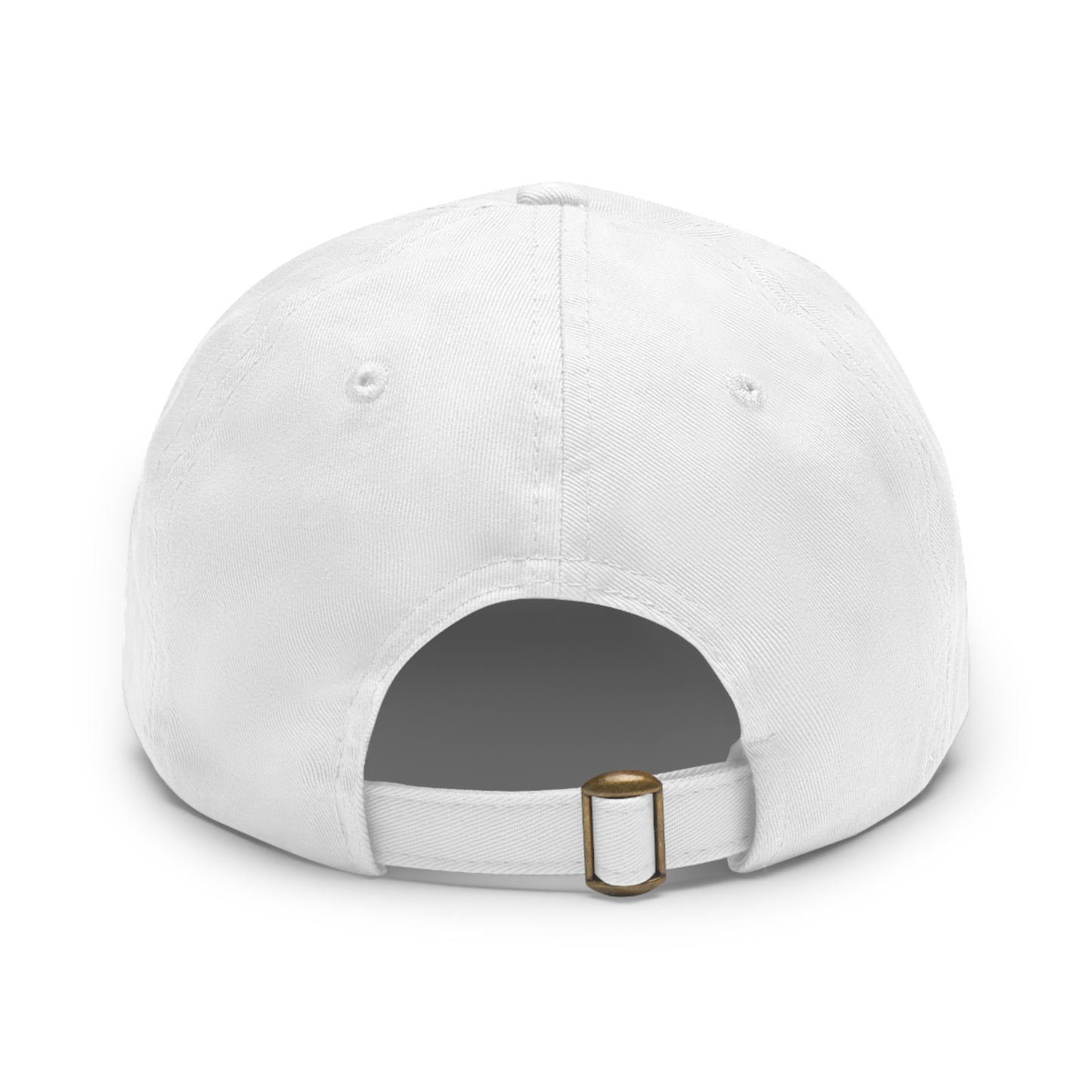 Rustic Dad Hat with Leather Patch - Holy Life Brand