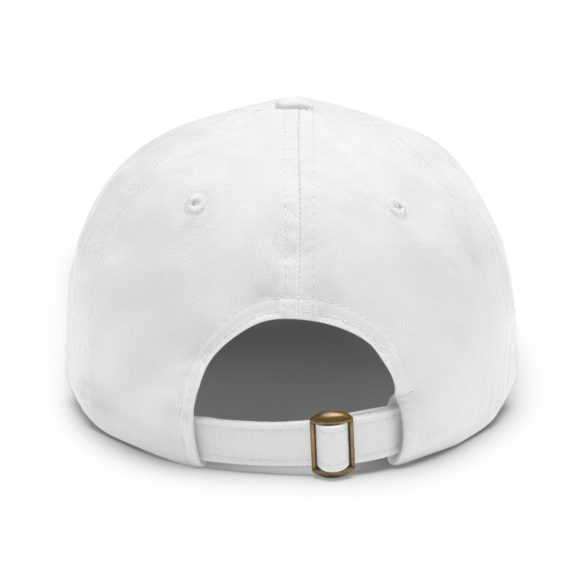 Rustic Dad Hat with Leather Patch - Holy Life Brand