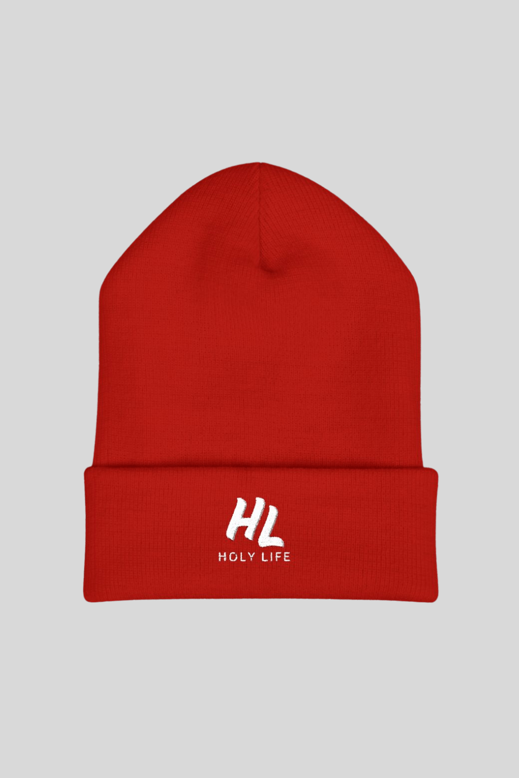 Signature Stitch Beanie (Embroidered) - Holy Life Brand
