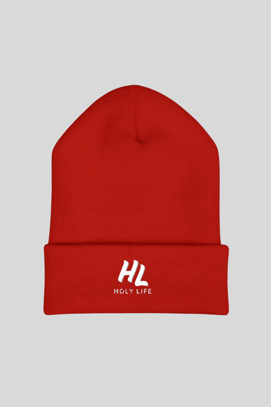 Signature Stitch Beanie (Embroidered) - Holy Life Brand