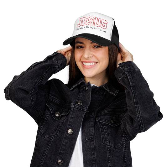 Embroidered Foam Trucker Hat (Embroidered) - Holy Life Brand