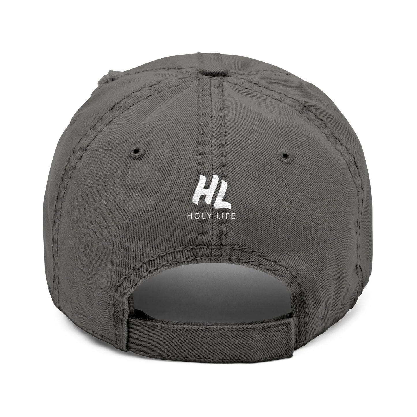Distressed Dad Hat (Embroidered) - Holy Life Brand