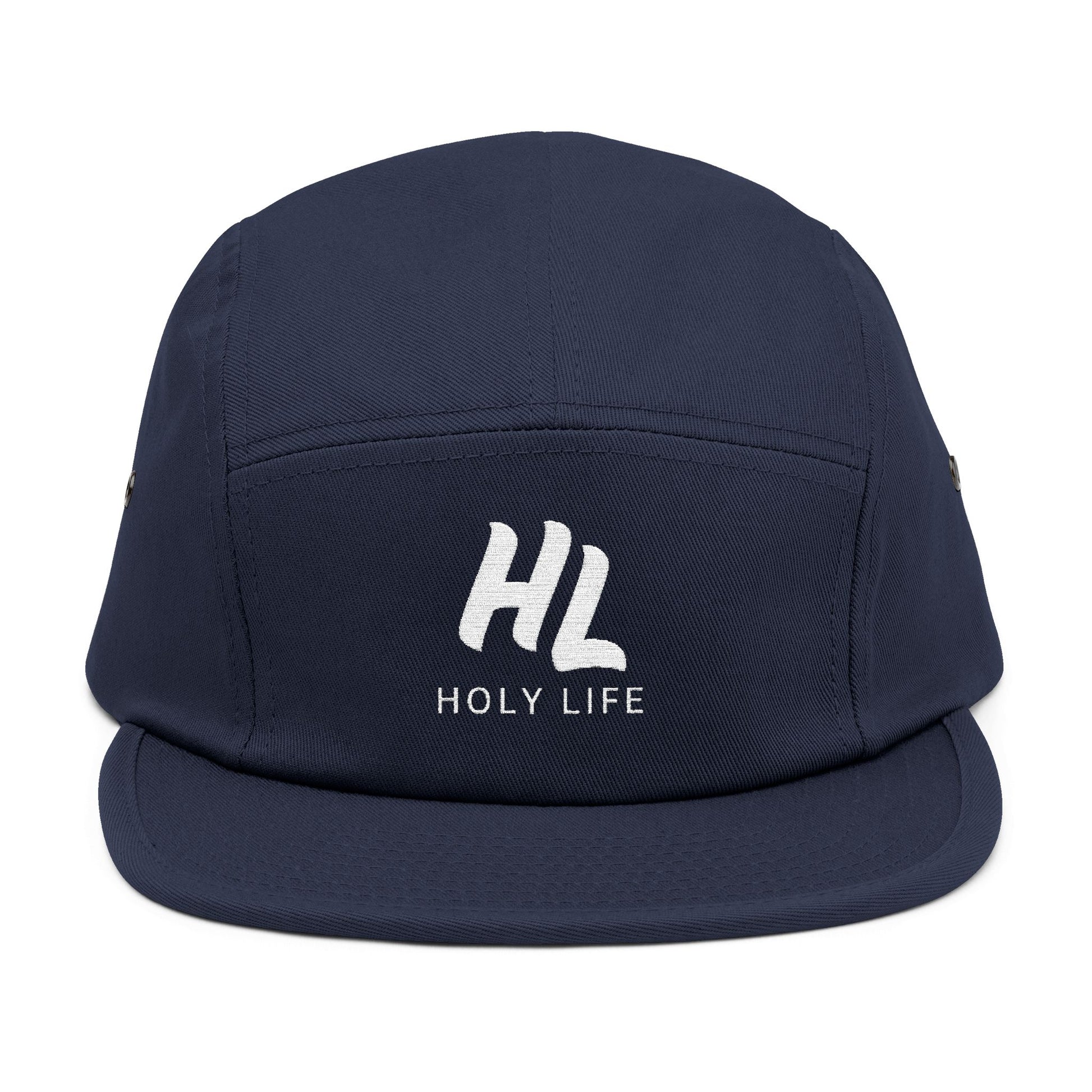 All - Day Comfort 5 Panel Cap (Embroidered) - Holy Life Brand