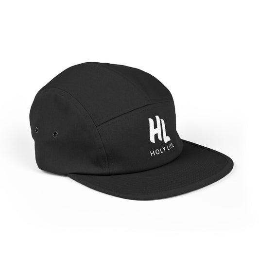 All - Day Comfort 5 Panel Cap (Embroidered) - Holy Life Brand