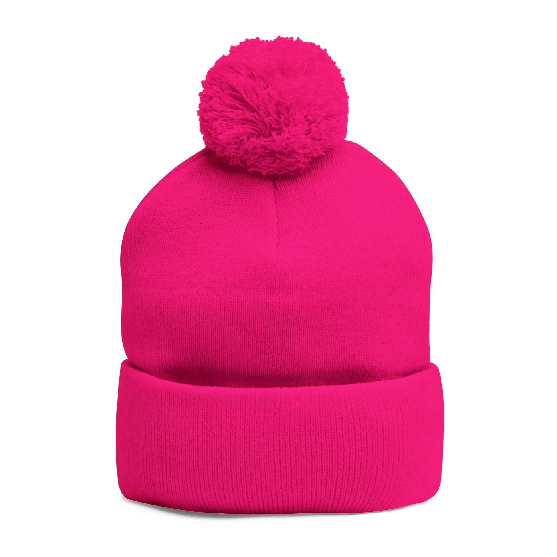 Cozy Pom - Knit Beanie (Embroidered) - Holy Life Brand
