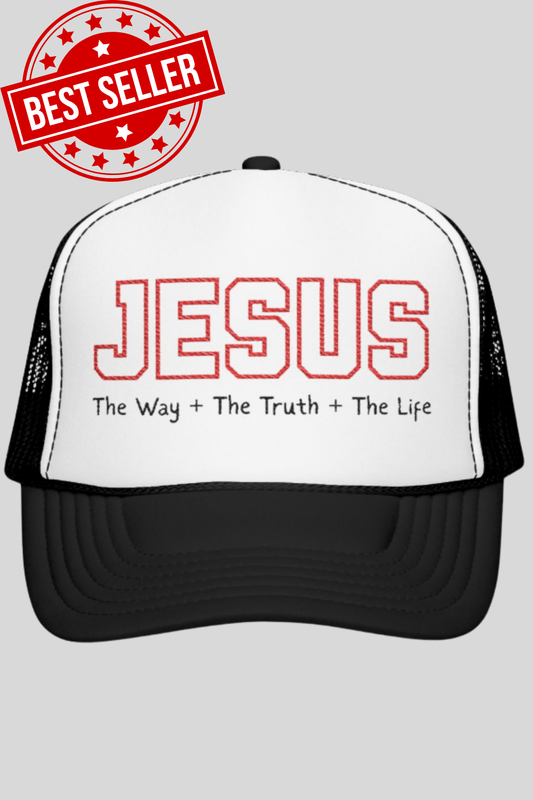 Embroidered Foam Trucker Hat (Embroidered) - Holy Life Brand